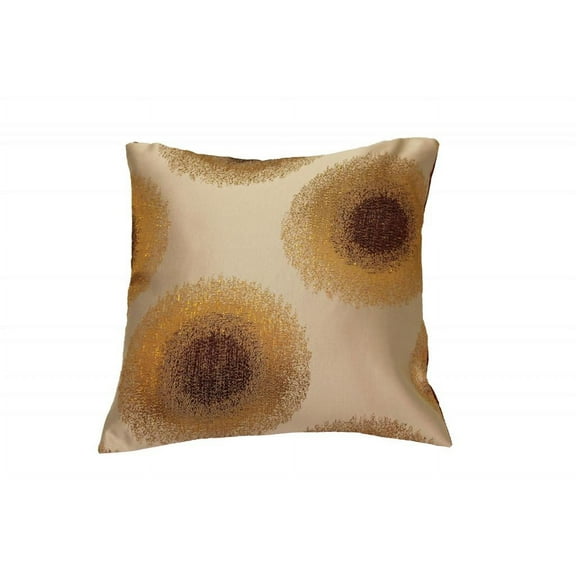 Emblem Vintage Damask Design 18" X 18" Decorative Cushion Cover