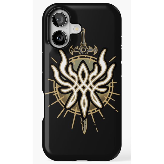 Emblem of Fire Sword Creation Phone Case for iPhone 11 12 13 14 15 16 17 Pro Max