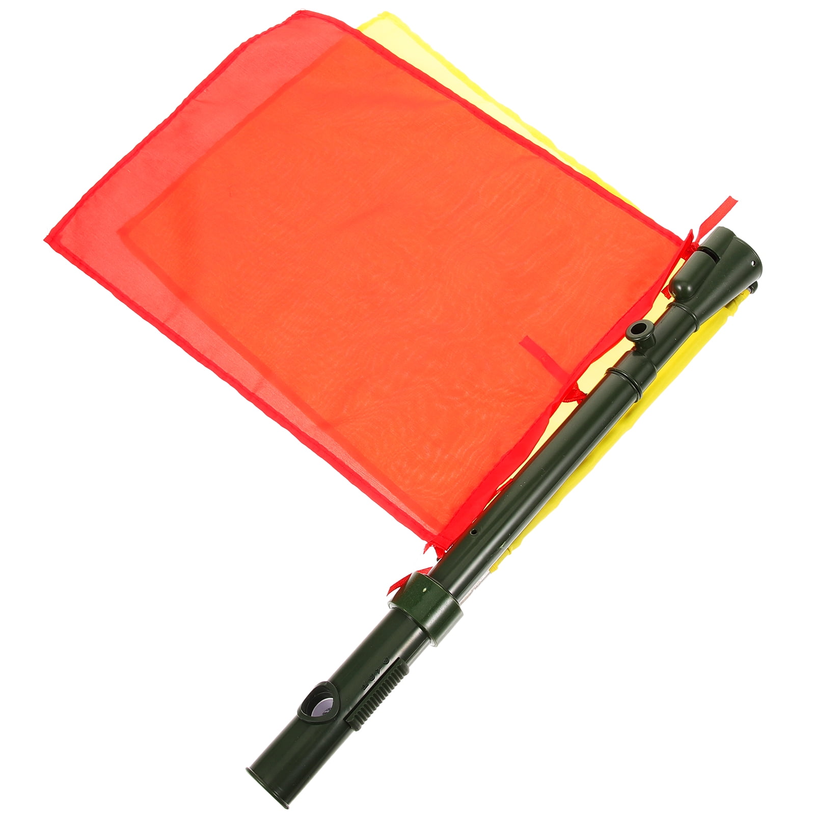 Emblems Match Signal Flags Referee Flag Football Linesman Flag Hand 
