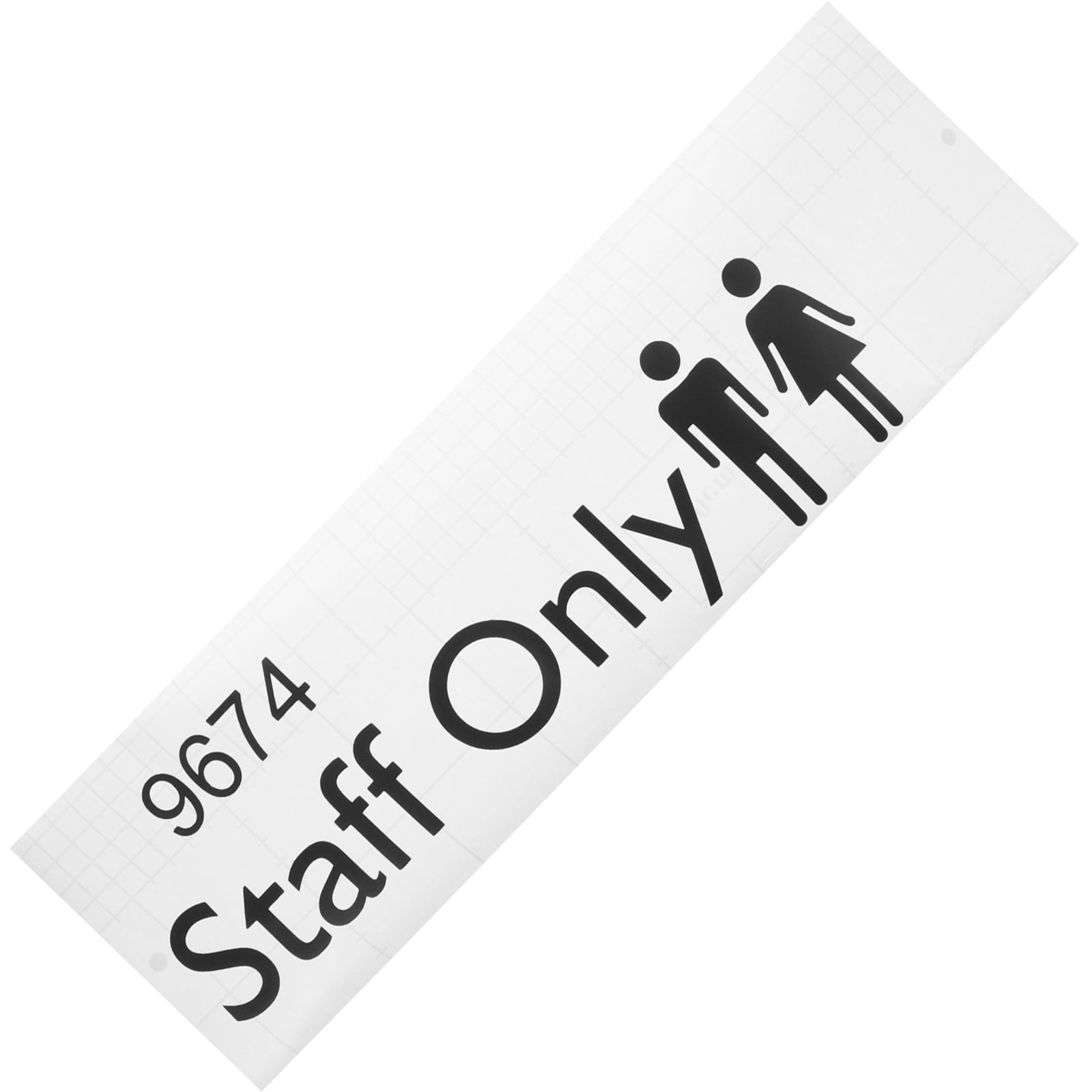Emblems Restaurant Staff Only Stickers Staff Only Sign for Office Staffonly Sticker Pvc Office