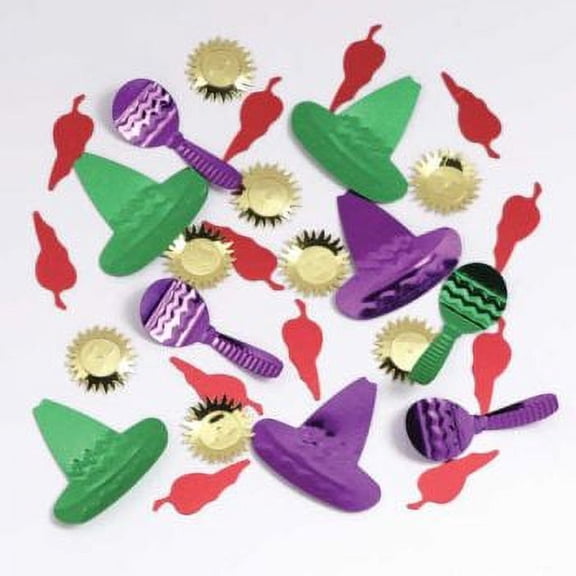 Embosed Sombrero Confetti 1/2oz Bag