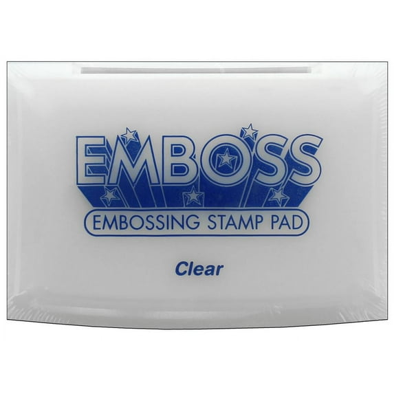 Emboss Embossing Ink Pad Clear