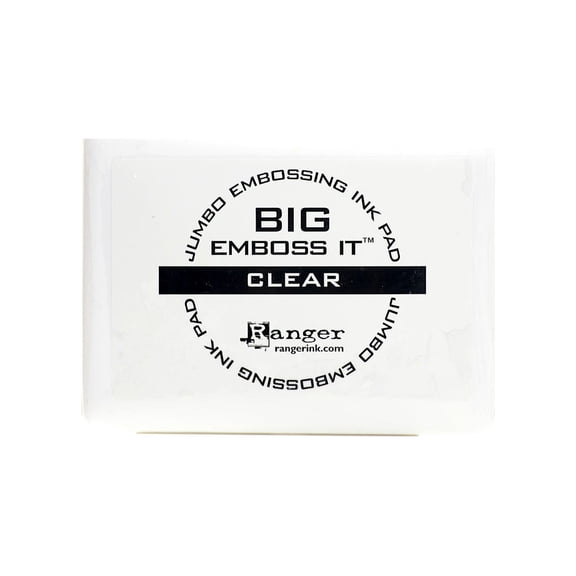 Emboss It big pad, clear, 6 5/8 in. x 4 7/8 in. (pack of 2)