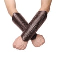 thumbnail image 1 of Embossed Arm Bracers Retro Leather Gauntlets Guards for and LARP Events, 1 of 8
