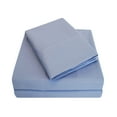 thumbnail image 1 of Embossed Basket Weave Sheet Set, King, Periwinkle, 1 of 1