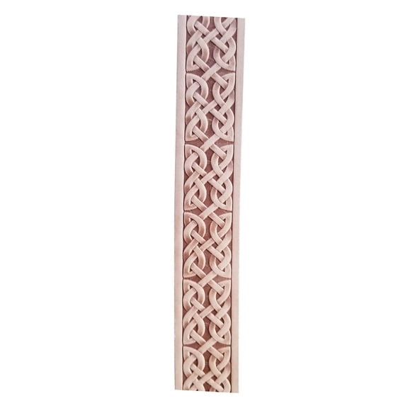 Zelikovitz Embossed Celtic Leather Strip 1.5"