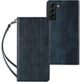 thumbnail image 1 of Embossed Flip Wallet Leather Phone Case for Samsung Galaxy A25 5G, Hanging Rope, Stand, Card Holder Back Cover, Personalized Pattern Bracket Shell, 1 of 8