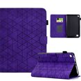 thumbnail image 1 of Embossed Folio Flip Smart Case for Amazon Fire HD 7 2019/2017/2015, Premium PU Leather Kickstand Card Slots Magnetic Auto Sleep / Wake with Pen Slot Case for Fire HD 7 2019/2017/2015, Purple, 1 of 5