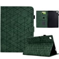thumbnail image 1 of Embossed Folio Flip Smart Case Cover for iPad Pro 10.5" 2017/Air 3 2019, Premium PU Leather Kickstand Card Slots Magnetic Auto Sleep / Wake with Pen Slot Case for iPad Pro 10.5" 2017/2019, Green, 1 of 5