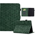 thumbnail image 1 of Embossed Folio Flip Smart Case for Kindle Paperwhite (11th Generation) 2021, Premium PU Leather Kickstand Card Slots Magnetic Auto Sleep / Wake with Pen Slot Case for Paperwhite 2021, Green, 1 of 5
