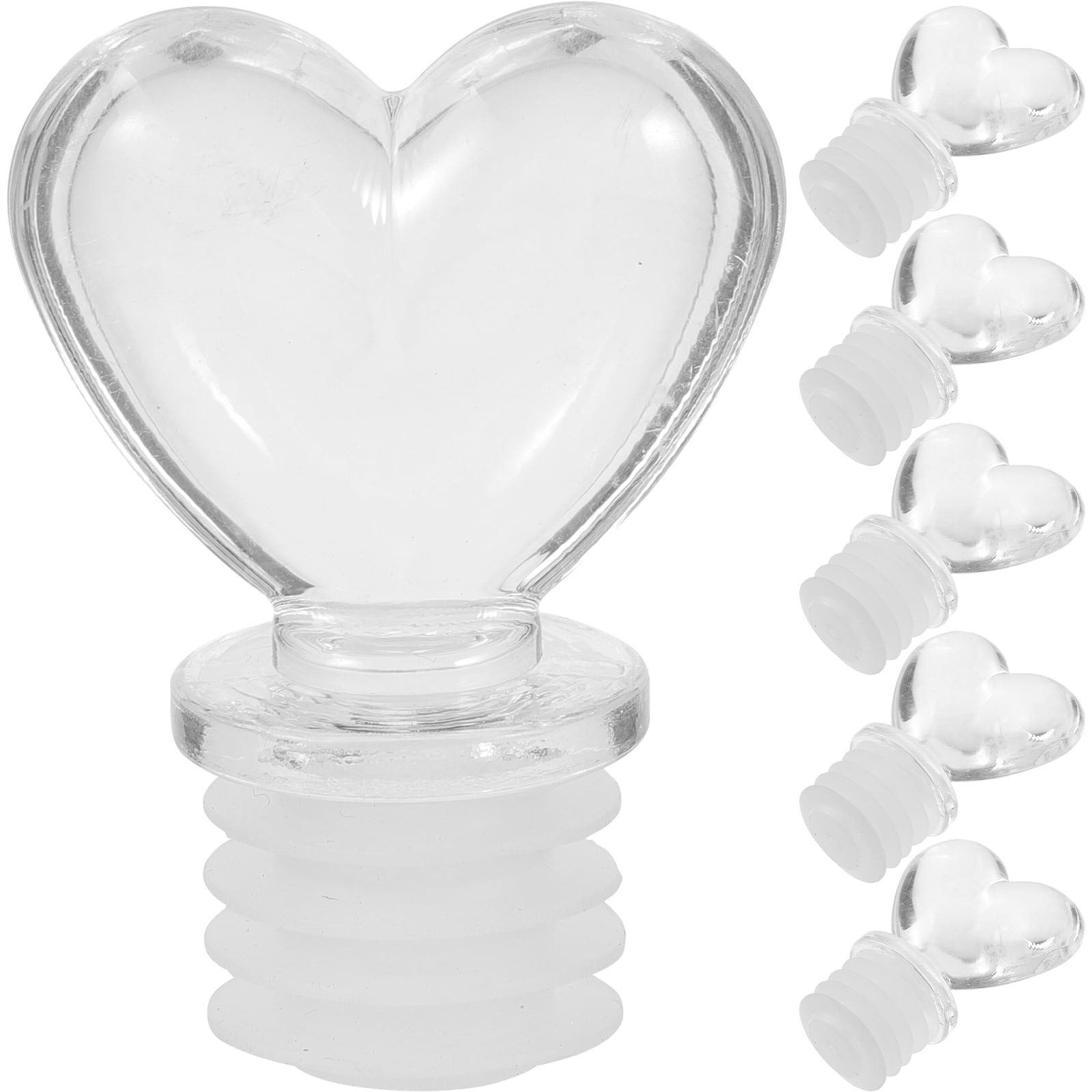 Embossed Glass Bottle Cap Decoration for Home Vanity Shelves Dispenser