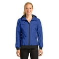 thumbnail image 1 of Embossed Hooded Wind Jacket, 1 of 2
