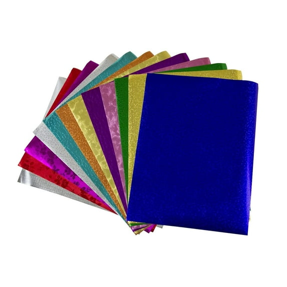 Embossed Metallic Paper Pk/100