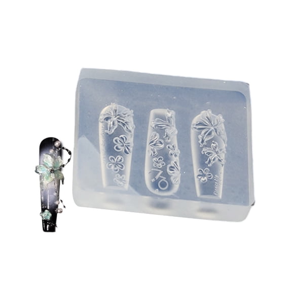 Embossed Nail Stamping Molds for Intricate Patterns and Nail Art Enthusiasts