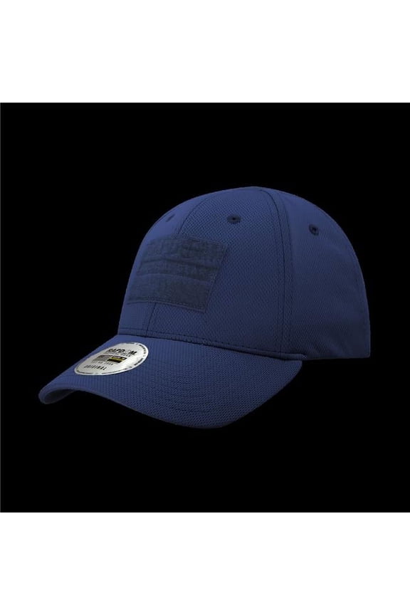 Embossed Patch Flex Cap, RAPDOM, Navy