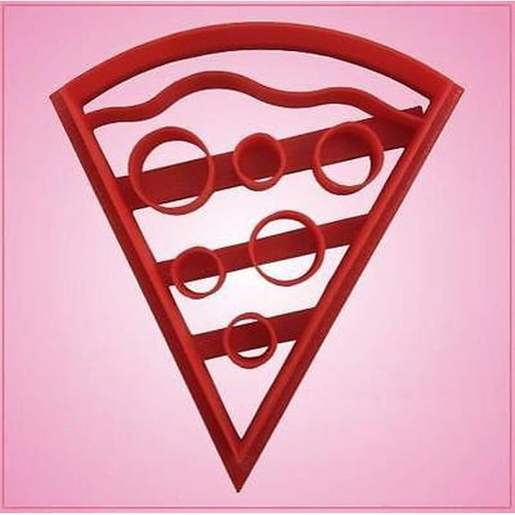 Embossed Pizza Slice Cookie Cutter