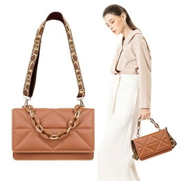 2023 New Wide Nylon Strap PU Leather Women's Small Square Handbag