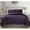 thumbnail image 1 of Victoria Embossed Ultra Soft Reversible Bedspread Set, 1 of 2
