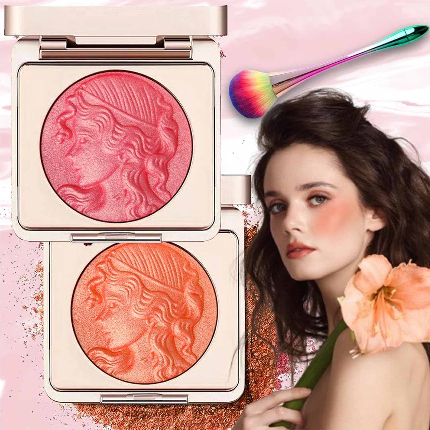Feeling Sassy Blush & Highlighter Cheek Palette main image 1