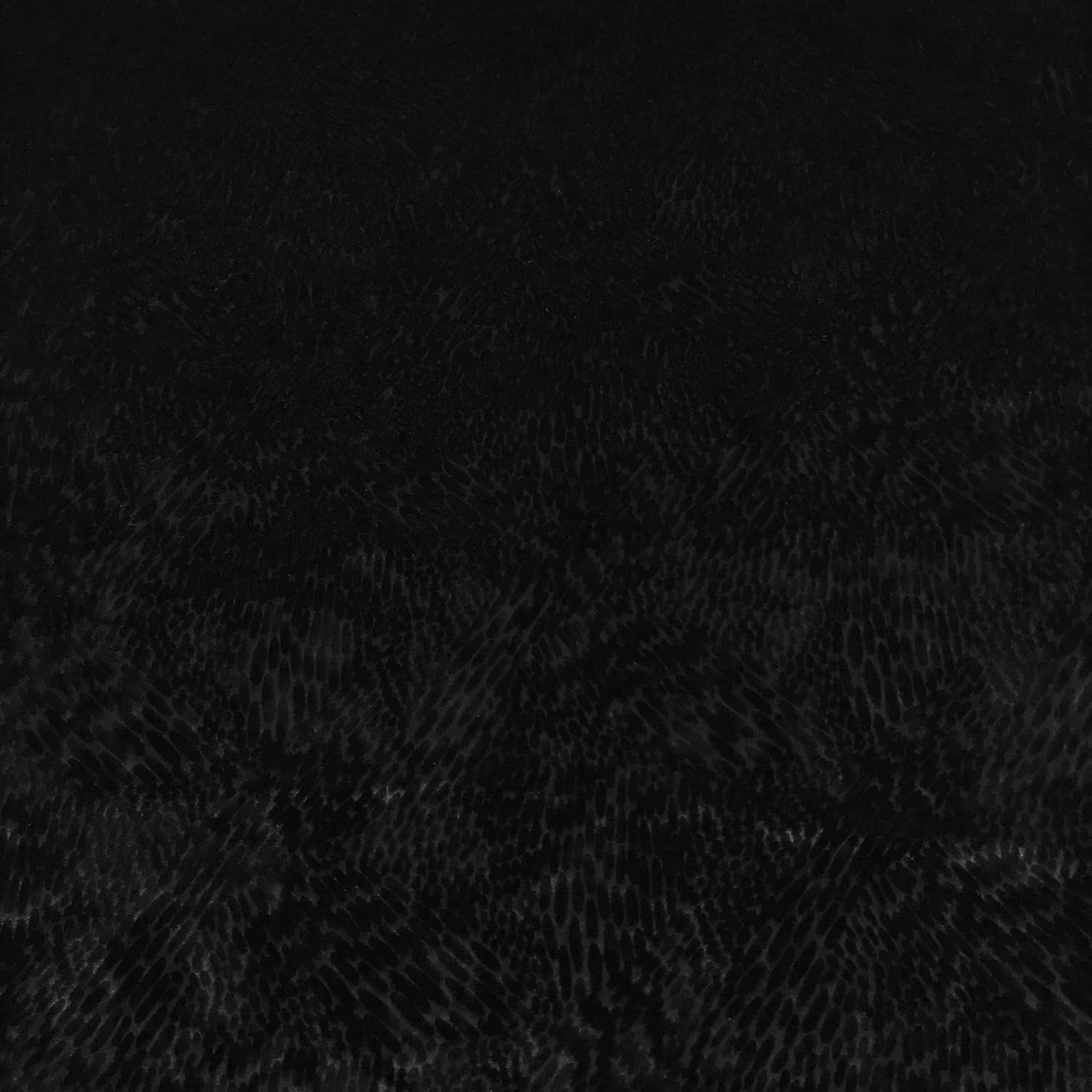 Embossed Snake Stretch Velvet By Elotex International Fabric (Black