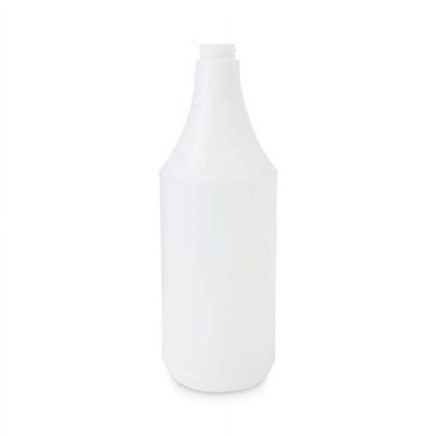 Embossed Spray Bottle, 32 oz, Clear, 24/Carton Embossed Spray Bottle, 32 oz, Clear, 24/Carton