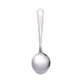 thumbnail image 1 of Embossed Stainless Steel Soup Spoon, 7.13X1.61 inch Round Bowl Table Cutlery, Household Dinner Utensil, Decorative Handle Dining Spoon, Reusable Eating Tool, Kitchen Meal Serving Silverware, 1 of 4