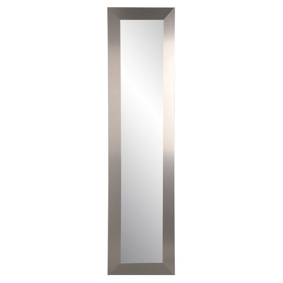 BrandtWorks Embossed Steel Floor Mirror