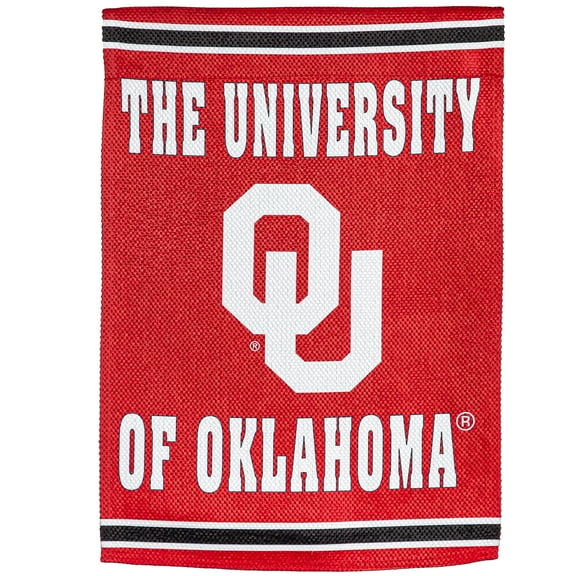 Oklahoma Sooners 28" x 44" Double-Sided Embossed Suede House Flag