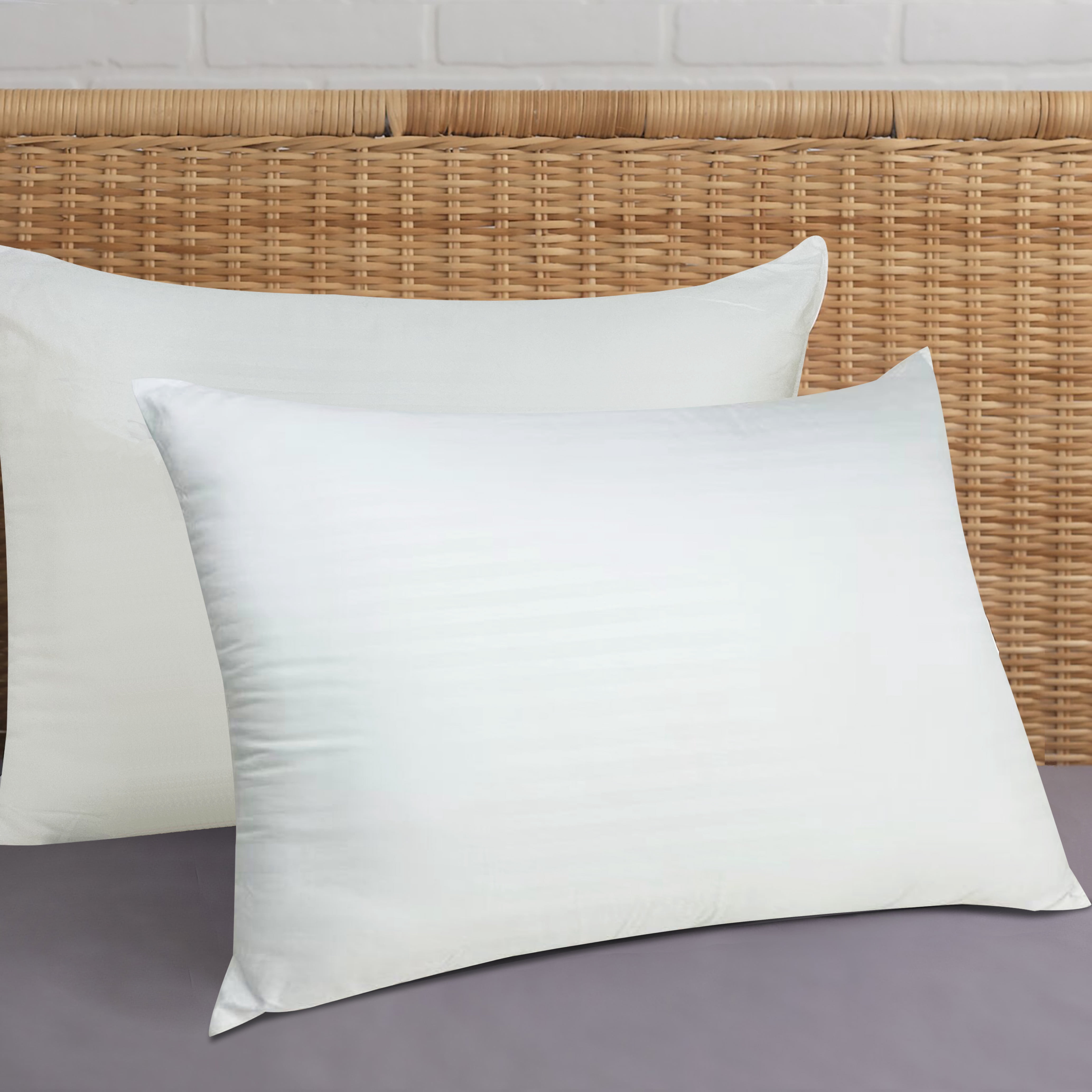 HARPER LOFT Embossed Supreme Bed Pillows Standard Sized 2-pack 20x28" Adult