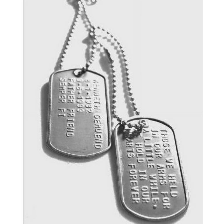 100Pcs Dog Tag Pet Tags Stainless Steel Name Pendant Blank Dog Tags  Personalized Customized Dog Tag