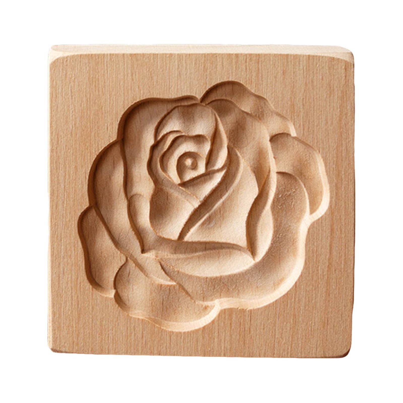 Embossing Cookie Rose Craft Tool Cookie Decorating Baking Rose Molding
