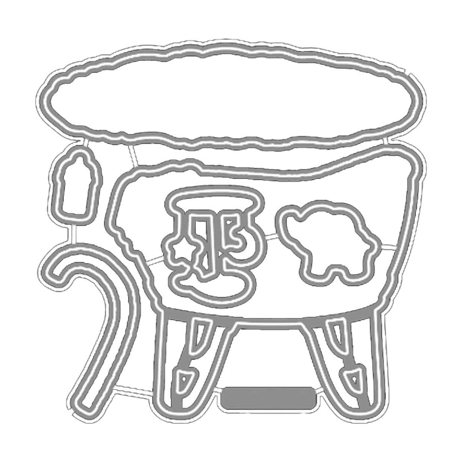 Embossing Crafts Cutting Crafts Metal Diy Letter Toy Scrapbooking