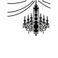 thumbnail image 1 of Embossing Folder 4.25"X5.75"-Chandalier Hanging From Corner, 1 of 1