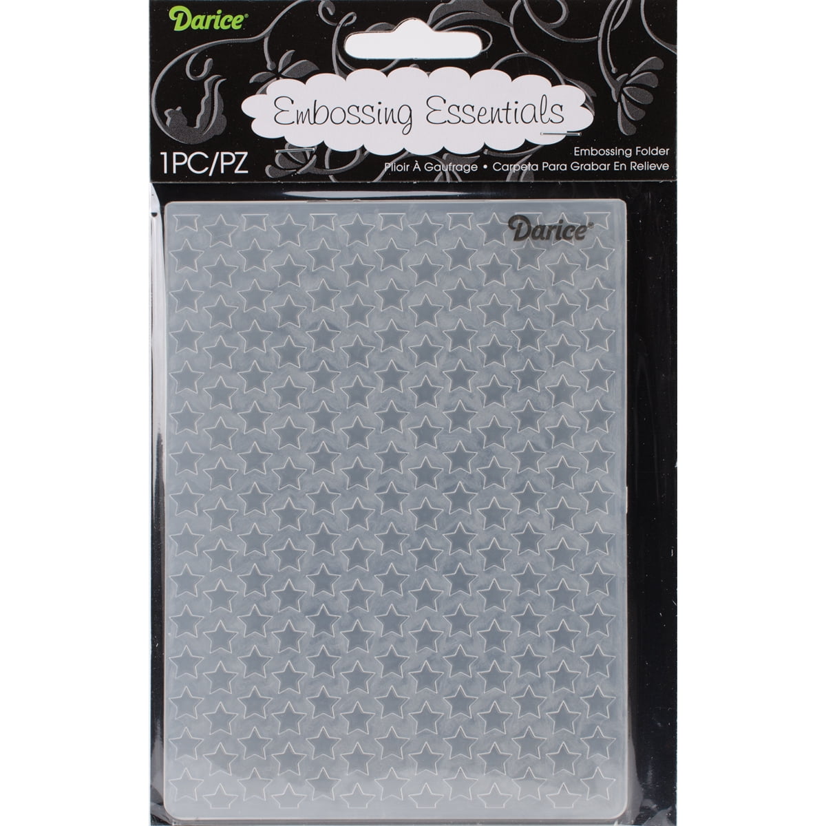 Darice Embossing Folder Stars 4.25 X 5.75 Inches