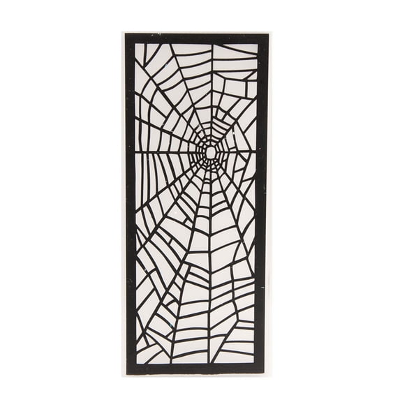 Halloween Spiderweb Embossing Folder Embossing Stencils Plastic Embossing Templates for Christmas Card Making Scrapbook