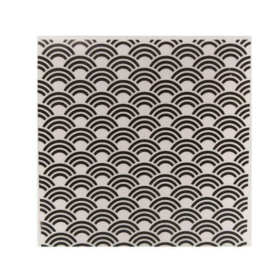Embossing Folders Embossing Stencil Wave Pattern DIY Craft Template Tool for Christmas Decor Invitations Cards Paper Crafting