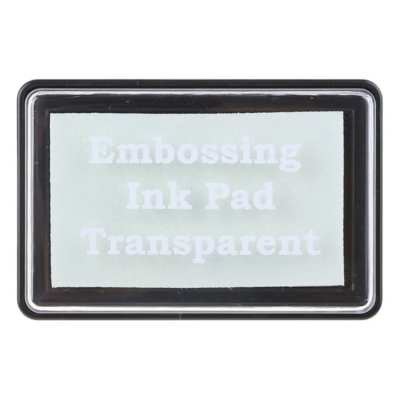 Embossing Ink Pad Transparent Stamp Inkpad for DIY Planner Scrapbooking Daily Card Making