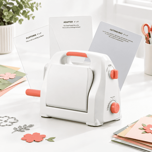 Embossing Machine with Adjustable Height System for Craft Projects