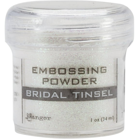 Ranger Embossing Powder-Bridal Tinsel, 1 Pack of 3 Piece