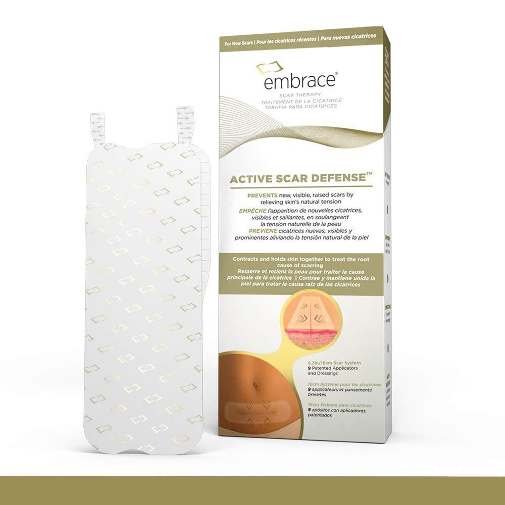 Embrace Active Scar Defense for New Scars, FDACleared Silicone Scar
