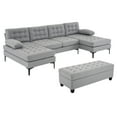 Embrace Comfort and Convenience with UShaped Sectional Sofa Set