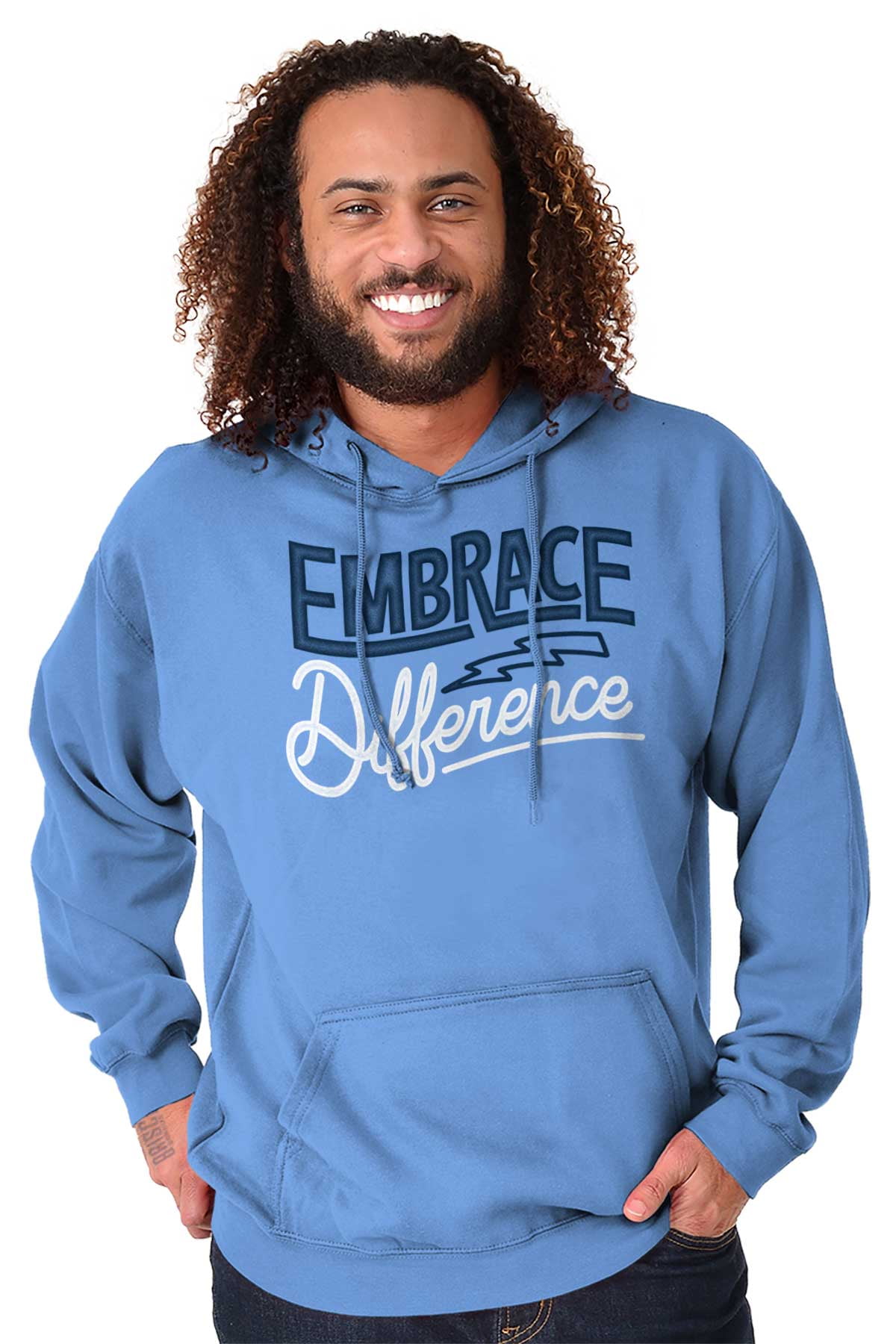 Embrace Differences Autism Awareness Hoodie Sweatshirt Women Men Brisco
