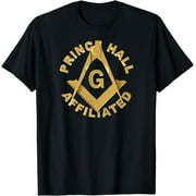 Embrace Freemasonry in Style with the PHA Prince Hall Freemason T-Shirt Featuring the Timeless Square Compass Symbol