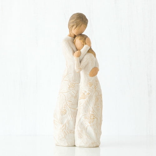 Embrace My Happiness Willow hand-carved art sculpture