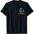 thumbnail image 1 of Embrace Neurodiversity Autism ADHD ASD Rainbow Brain T-Shirt, 1 of 4