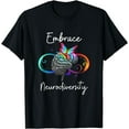 thumbnail image 1 of Embrace Neurodiversity Awareness T-Shirt, 1 of 4