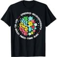 thumbnail image 1 of Embrace Neurodiversity Brain Autism Awareness ADHD Autistic T-Shirt, 1 of 5