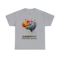 thumbnail image 1 of Embrace Neurodiversity Celebrate Spectrum Brain Autism T-Shirt ID-0217-3ASG, 1 of 10