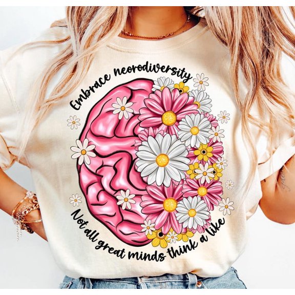 Embrace Neurodiversity Shirt, Autism Awareness Shirt, Neurodivergent Shirt, ADHD Awareness Shirt, Sped Teacher Gift Tee