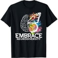 thumbnail image 1 of Embrace Neurodiversity - adhd awareness T-Shirt, 1 of 4